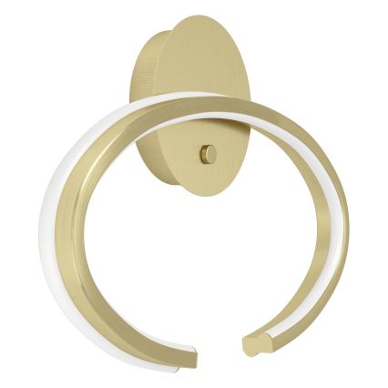 Eglo - dimeriuojamas sieninis LED šviestuvas LED/12W/230V 2200-6500K auksinis