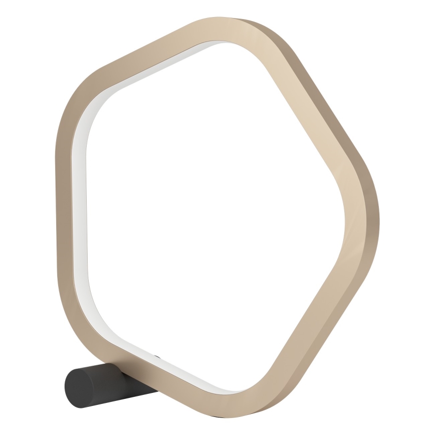 Eglo - Reguliuojamas LED stalinis šviestuvas LED/7W/230V žalvaris