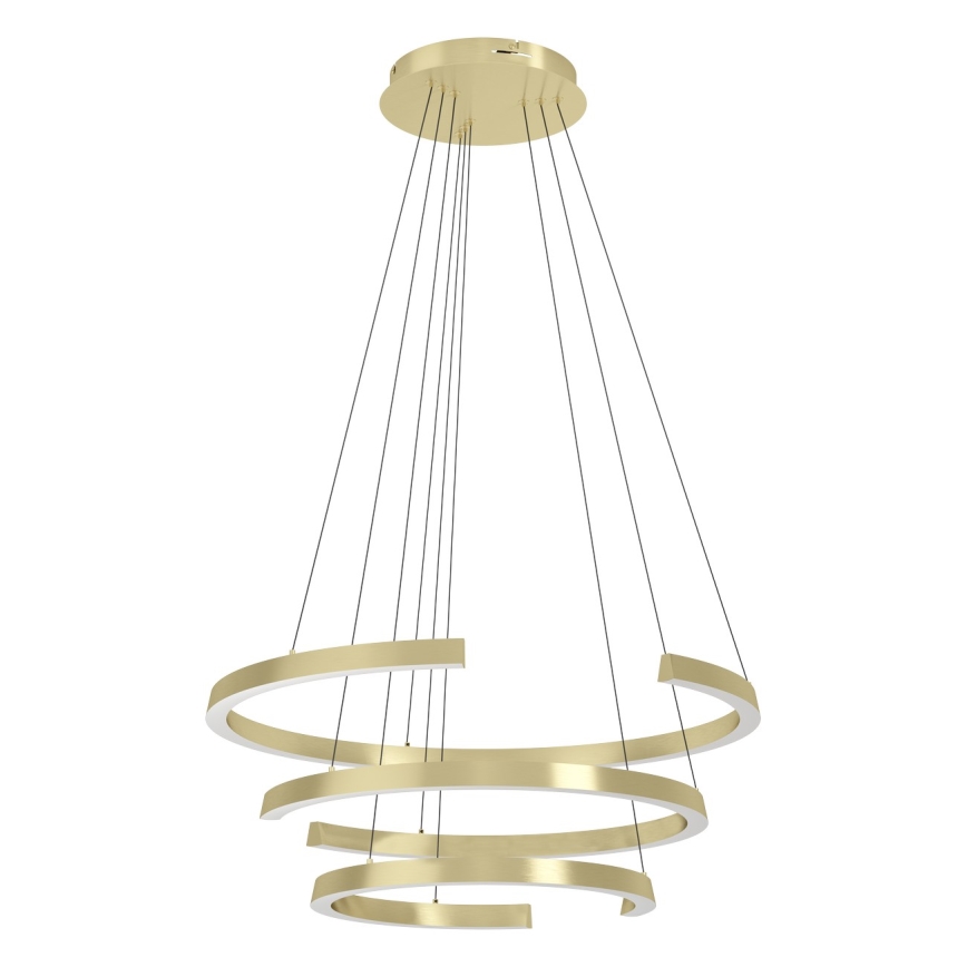 Eglo - dimeriuojamas pakabinamas šviestuvas ant laido LED/50W/230V 2200-6500K auksinis + nuotolinis valdymas