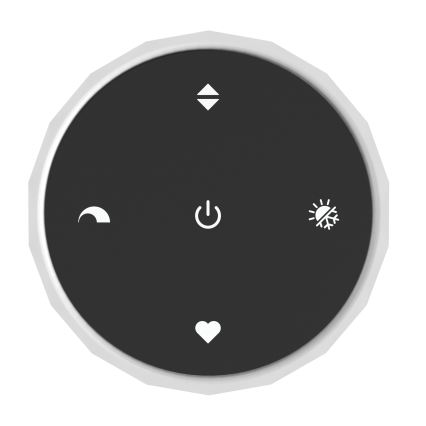 Eglo Stars of Light - LED reguliuojamas pakabinamas šviestuvas ant laido LED/40W/230V 2200-6500K balta + nuotolinis valdymas