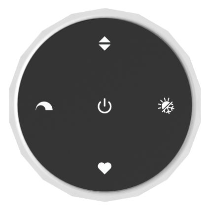 Eglo - reguliuojama LED pakabinama liustra su kabeliu LED/24,8W/230V 2200-6500K juoda + nuotolinis valdymas