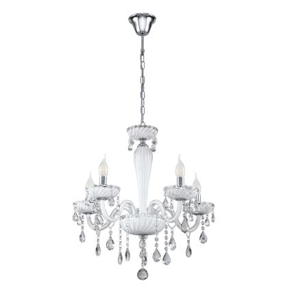 Eglo 39113- Sietynas CARPENTO 5xE14/40W/230V