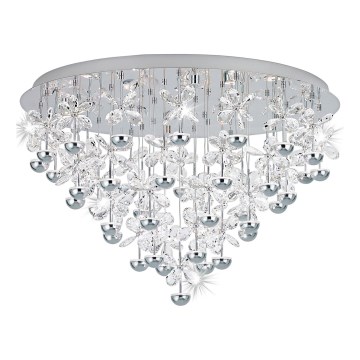 Eglo 39246 - LED Pritemdomas lubinis šviestuvas PIANOPOLI 43xLED/1,8W/230V