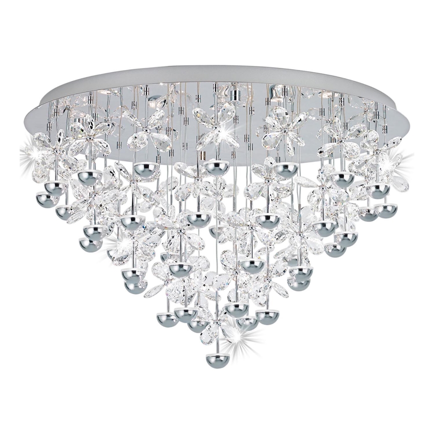 Eglo 39246 - LED Pritemdomas lubinis šviestuvas PIANOPOLI 43xLED/1,8W/230V