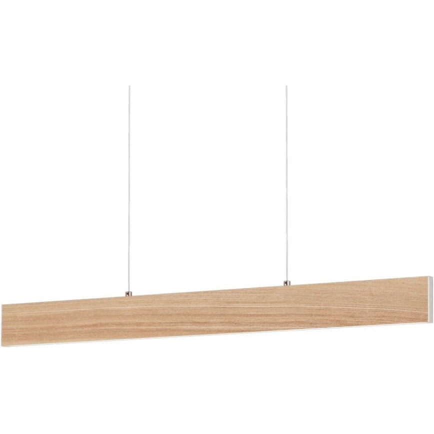 Eglo 39344 - LED pakabinama liustra ant laido CLIMENE LED/17W/230V + LED/4,2W ąžuolas