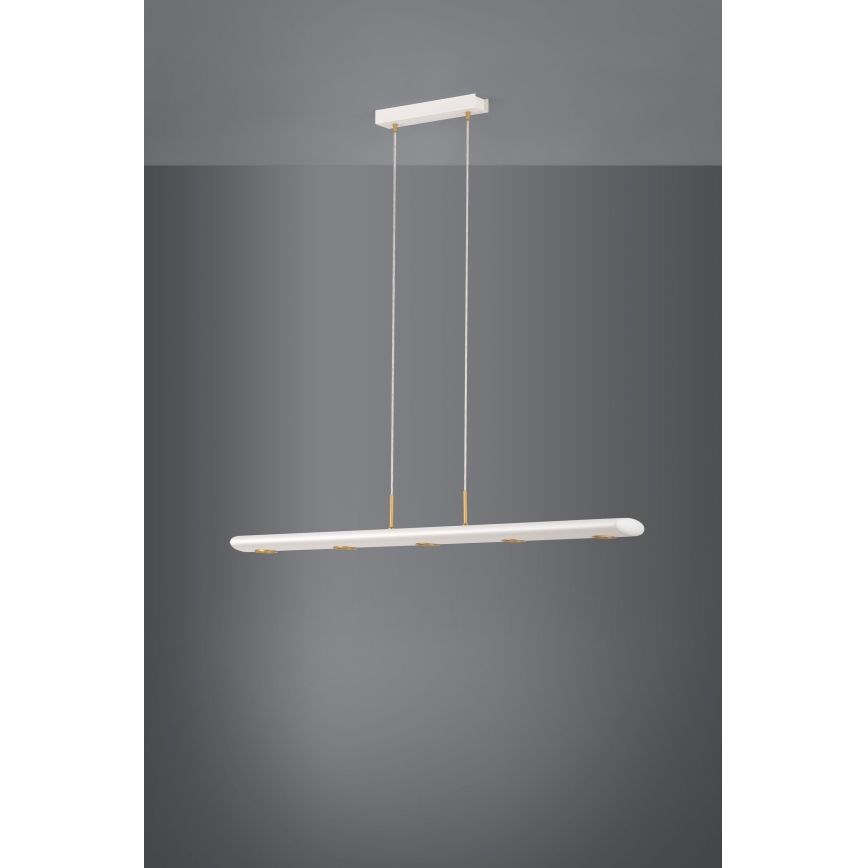 Eglo - LED Pritemdomas, ant virvės kabinamas, lubinis šviestuvas 5xLED/4,6W/230V