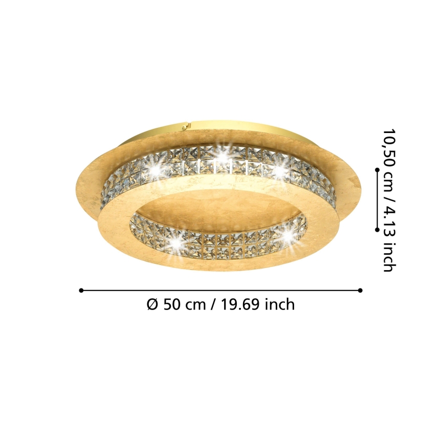 Eglo - LED Pritemdomas lubinis šviestuvas LED/31,5W/230V