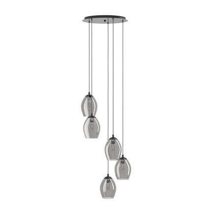 Eglo - Pakabinamas sietynas 5xE27/60W/230V dūminis