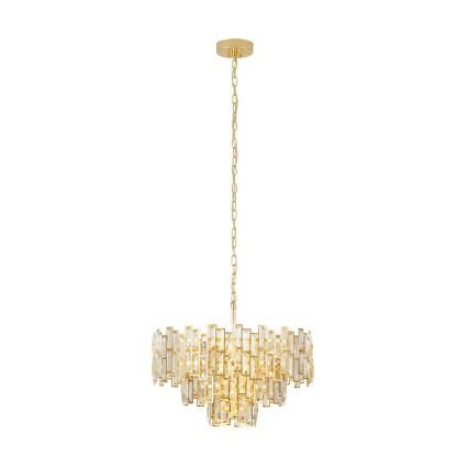 Eglo - Pakabinamas sietynas ant grandinės 10xE14/25W/230V d. 63 cm