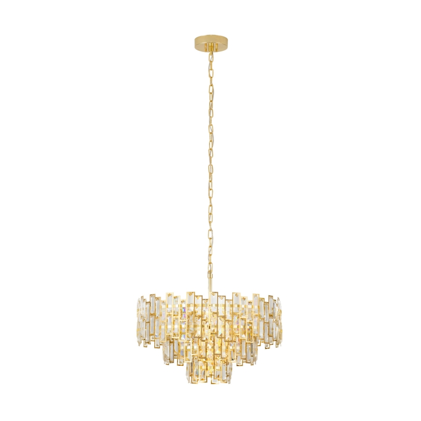 Eglo - Pakabinamas sietynas ant grandinės 10xE14/25W/230V d. 63 cm