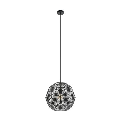 Eglo - Pakabinamas sietynas 1xE27/60W/230V diametras 41 cm juoda