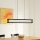 Eglo 39629 - dimeriuojama LED liustra ant laido GUALAJO LED/27W/230V juoda
