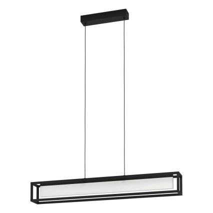 Eglo 39629 - dimeriuojama LED liustra ant laido GUALAJO LED/27W/230V juoda