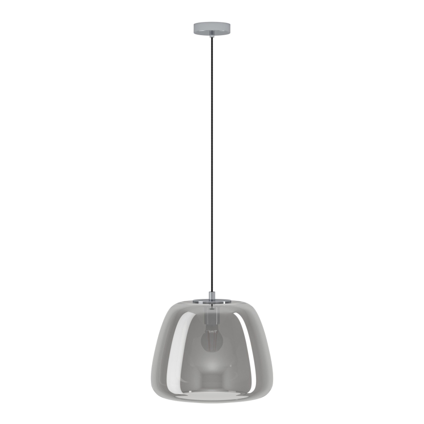 Eglo - Pakabinamas sietynas 1xE27/40W/230V diametras 35 cm dūminis