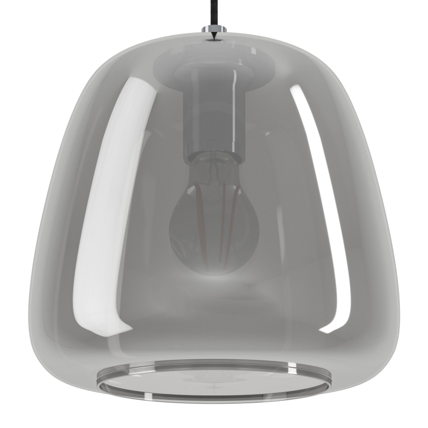 Eglo - Pakabinamas sietynas 1xE27/40W/230V diametras 26 cm dūminis