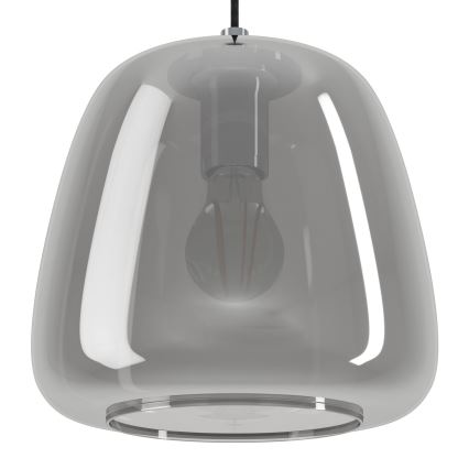 Eglo - Pakabinamas sietynas 3xE27/40W/230V dūminis