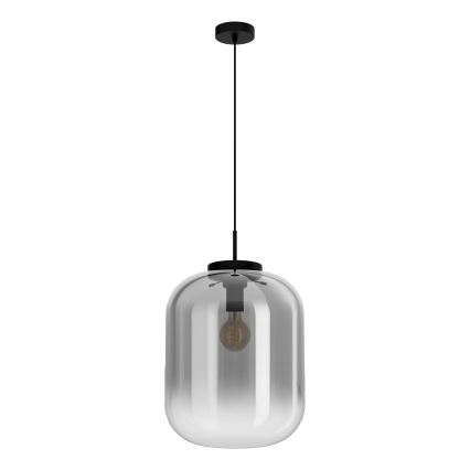 Eglo - Pakabinamas sietynas 1xE27/40W/230V diametras 35 cm dūminis