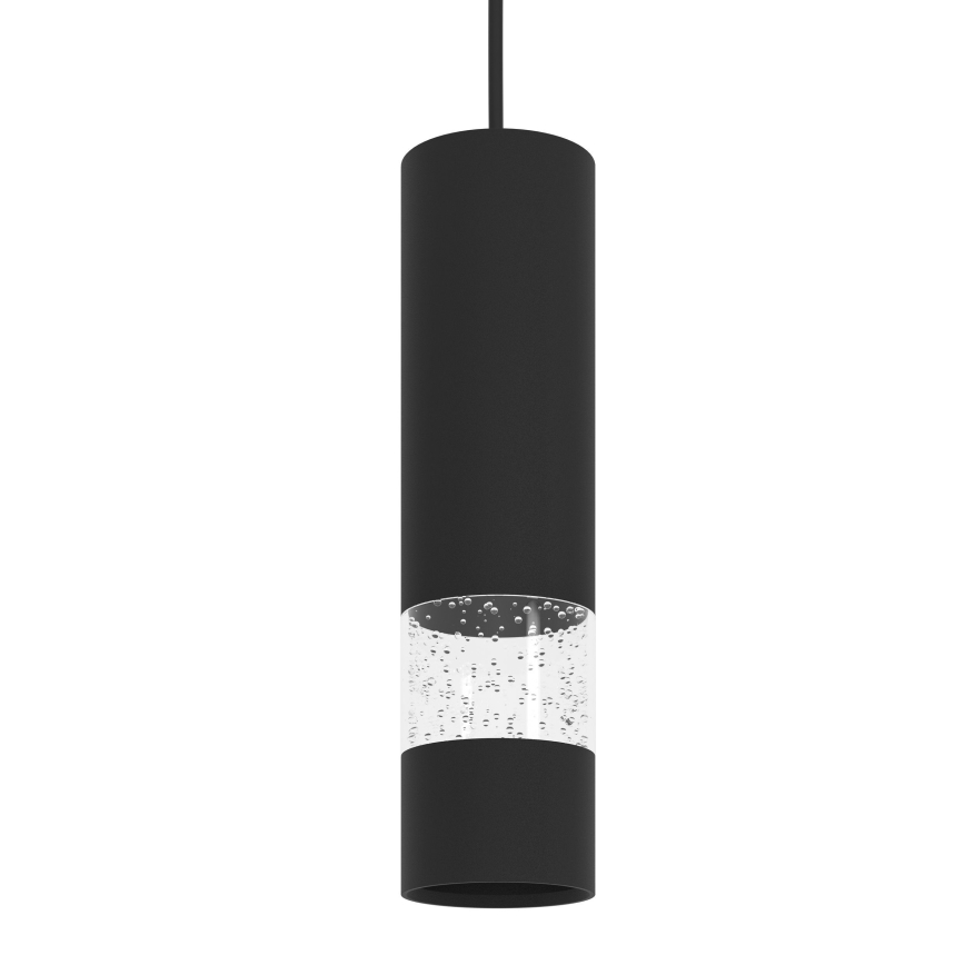 Eglo - LED Pakabinamas sietynas 1xGU10/4,6W/230V juoda