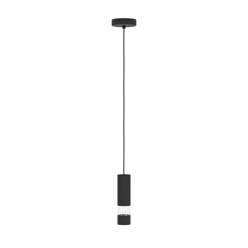 Eglo - LED Pakabinamas sietynas 1xGU10/4,6W/230V juoda