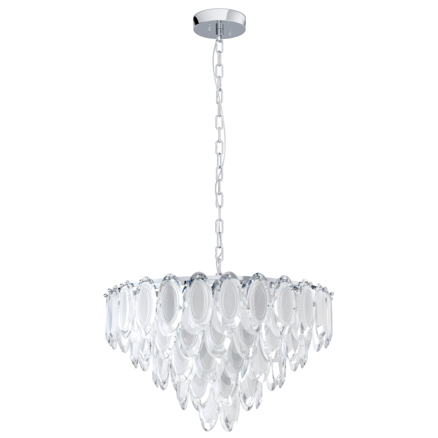 Eglo - Pakabinamas sietynas ant grandinės 10xE14/40W/230V