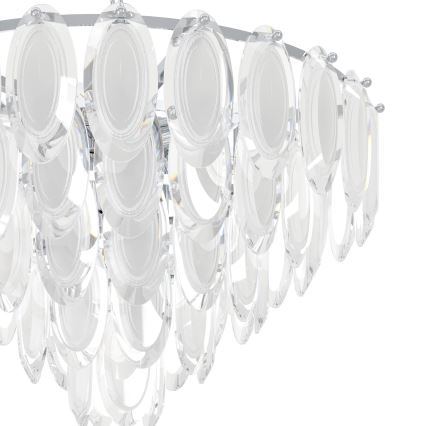 Eglo - Pakabinamas sietynas ant grandinės 10xE14/40W/230V