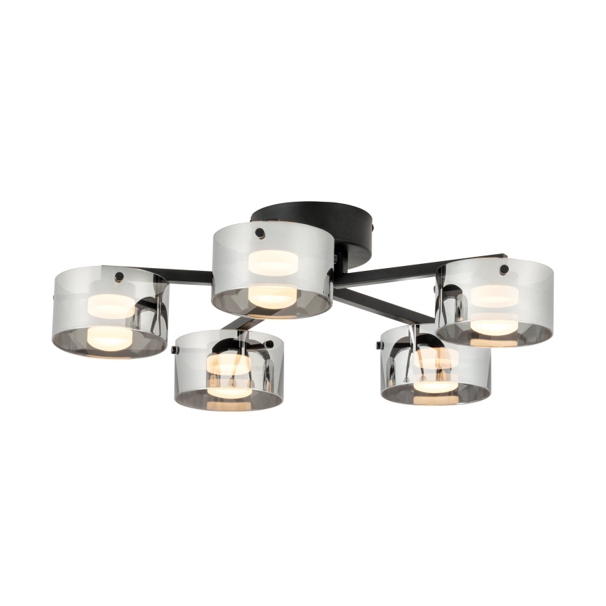 Eglo - LED Reguliuojamas ant pagrindo pakabinamas sietynas 5xLED/5,4W/230V
