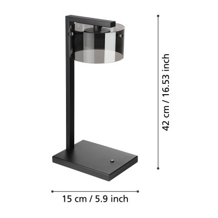 Eglo - LED Reguliuojama stalinė lempa 1xLED/7,2W/230V
