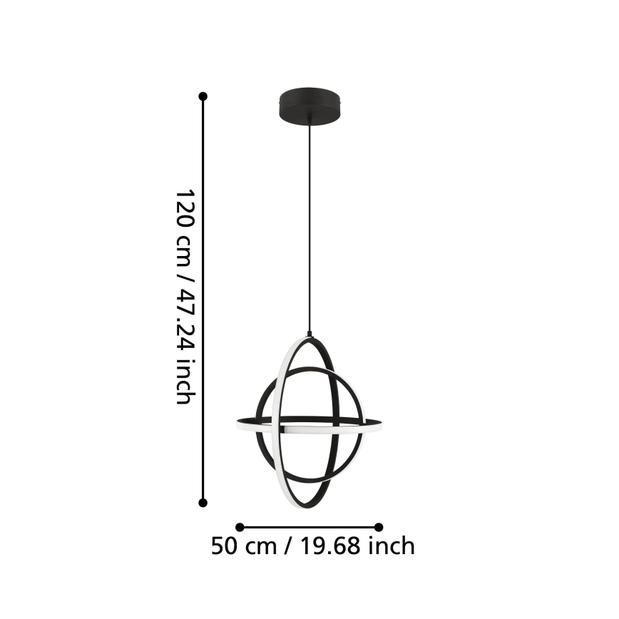 Eglo - LED Pakabinamas sietynas LED/38W/230V