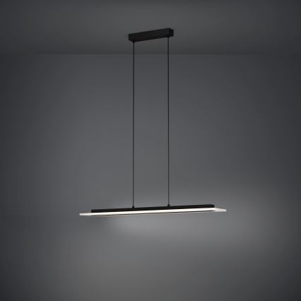 Eglo - LED Reguliuojamas pakabinamas sietynas LED/57,5W/230V 3000K juoda + nuotolinio valdymo pultas