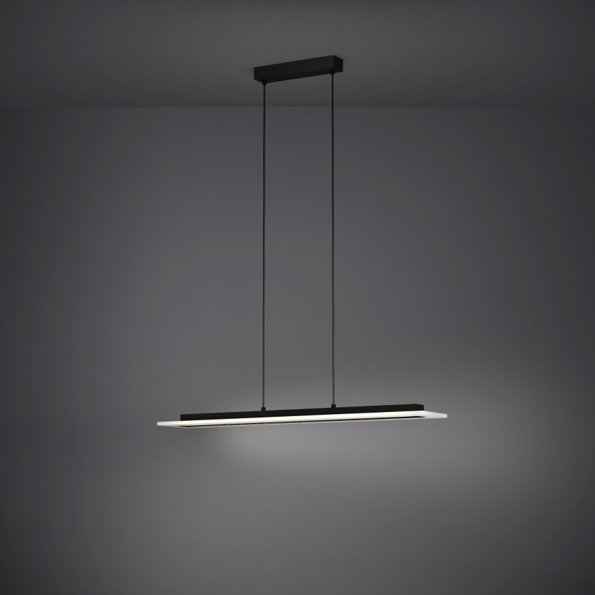 Eglo - LED Reguliuojamas pakabinamas sietynas LED/57,5W/230V 3000K juoda + nuotolinio valdymo pultas
