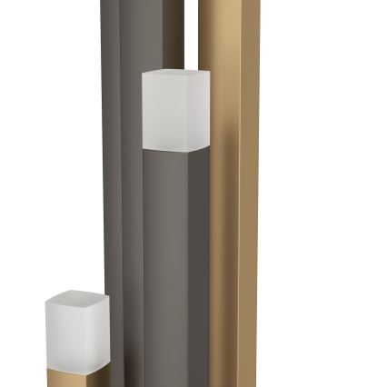 Eglo - LED pritemdomas toršeras 5xLED/3,7W/230V 3000K antracitas/auksas