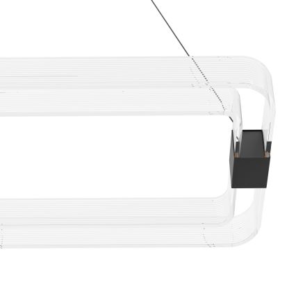 Eglo - LED Reguliuojamas pakabinamas sietynas LED/39,2W/230V 3000K juoda