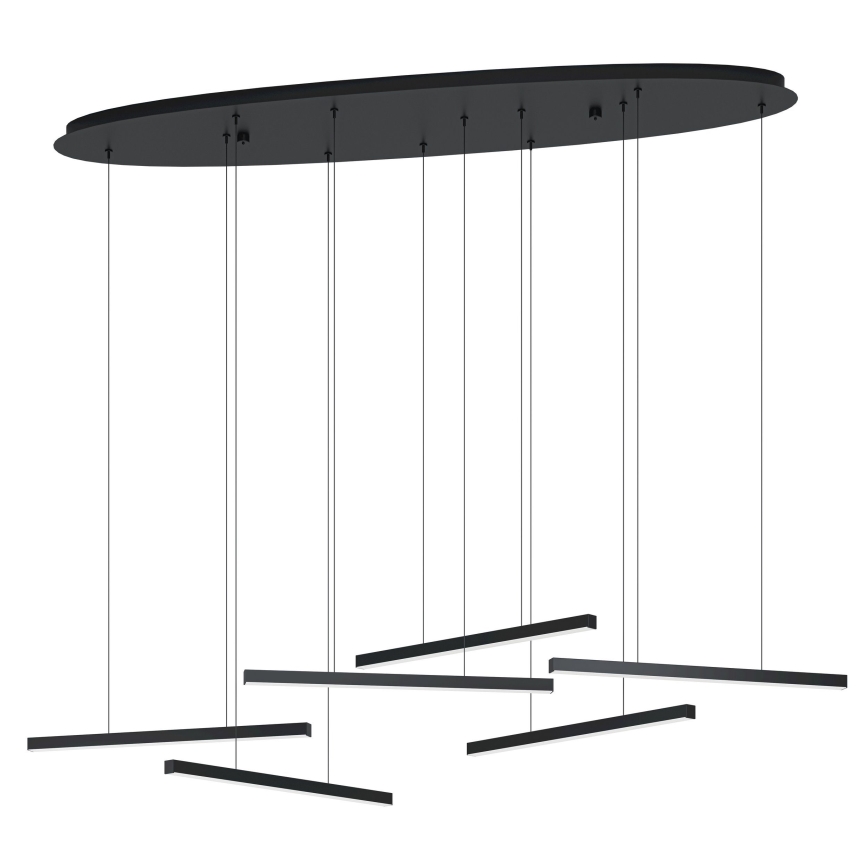 Eglo - LED Reguliuojamas pakabinamas sietynas 6xLED/8,4W/230V 3000K juoda