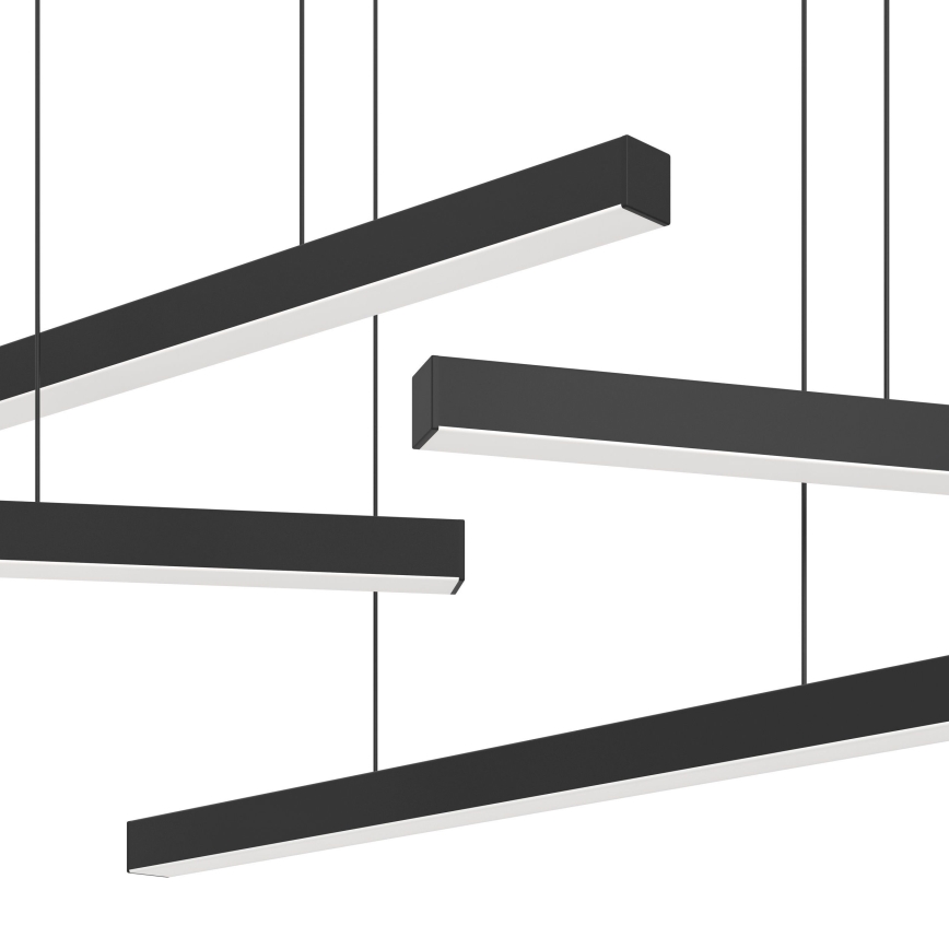 Eglo - LED Reguliuojamas pakabinamas sietynas 6xLED/8,4W/230V 3000K juoda