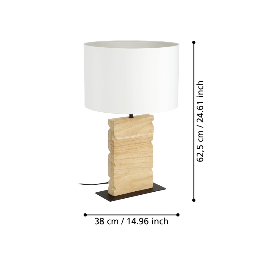 Eglo - Stalinis šviestuvas 1xE27/40W/230V 62,5 cm ruda