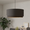 Eglo 39931 - Pakabinamas šviestuvas ant laido MANDERLINE 1xE27/40W/230V ruda/auksinė