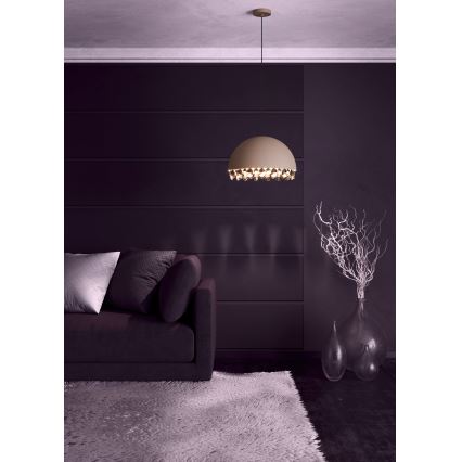 Eglo - Pakabinamas sietynas 1xE27/40W/230V ruda