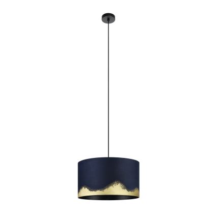 Eglo - Pakabinamas sietynas 1xE27/40W/230V diametras 38 cm mėlyna/auksas
