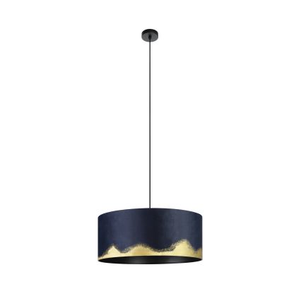 Eglo - Pakabinamas sietynas 1xE27/40W/230V diametras 53 cm mėlyna/auksas