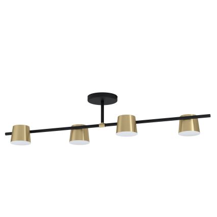 Eglo - LED Ant pagrindo montuojamas sietynas 4xGU10/4,6W/230V 3000K auksas