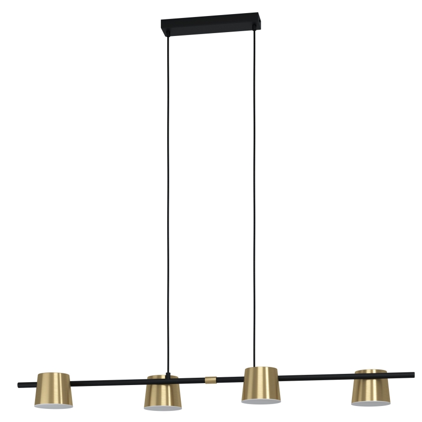 Eglo - LED Pakabinamas sietynas 4xGU10/4,6W/230V 3000K auksas