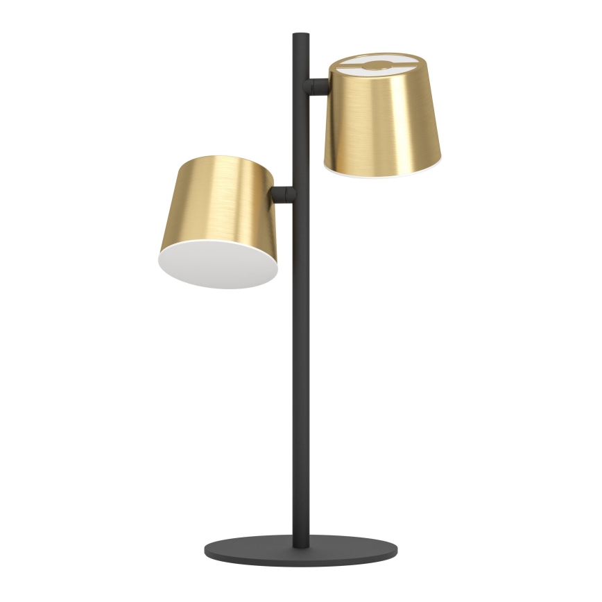 Eglo - LED stalinis šviestuvas 2xGU10/4,6W/230V 3000K auksas