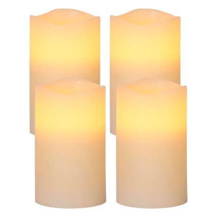 Eglo - RINKINYS 4x LED Kalėdinės dekoracijos 1xLED/0,066W/3xAAA smėlio spalvos