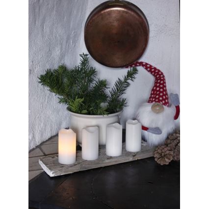 Eglo - Komplektas 4x LED kalėdinės dekoracijos 1xLED/0,18W/2xCR2032 + nuotolinis valdymas