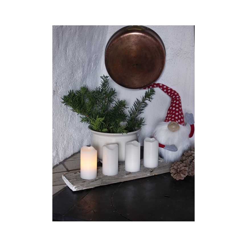 Eglo - Komplektas 4x LED kalėdinės dekoracijos 1xLED/0,18W/2xCR2032 + nuotolinis valdymas