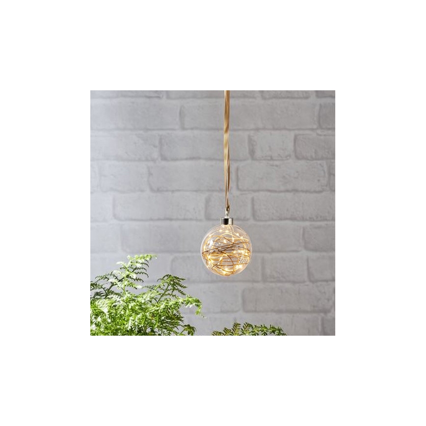 Eglo - LED Kalėdinė dekoracija GLOW 30xLED/0,064W/3/230V d. 15 cm