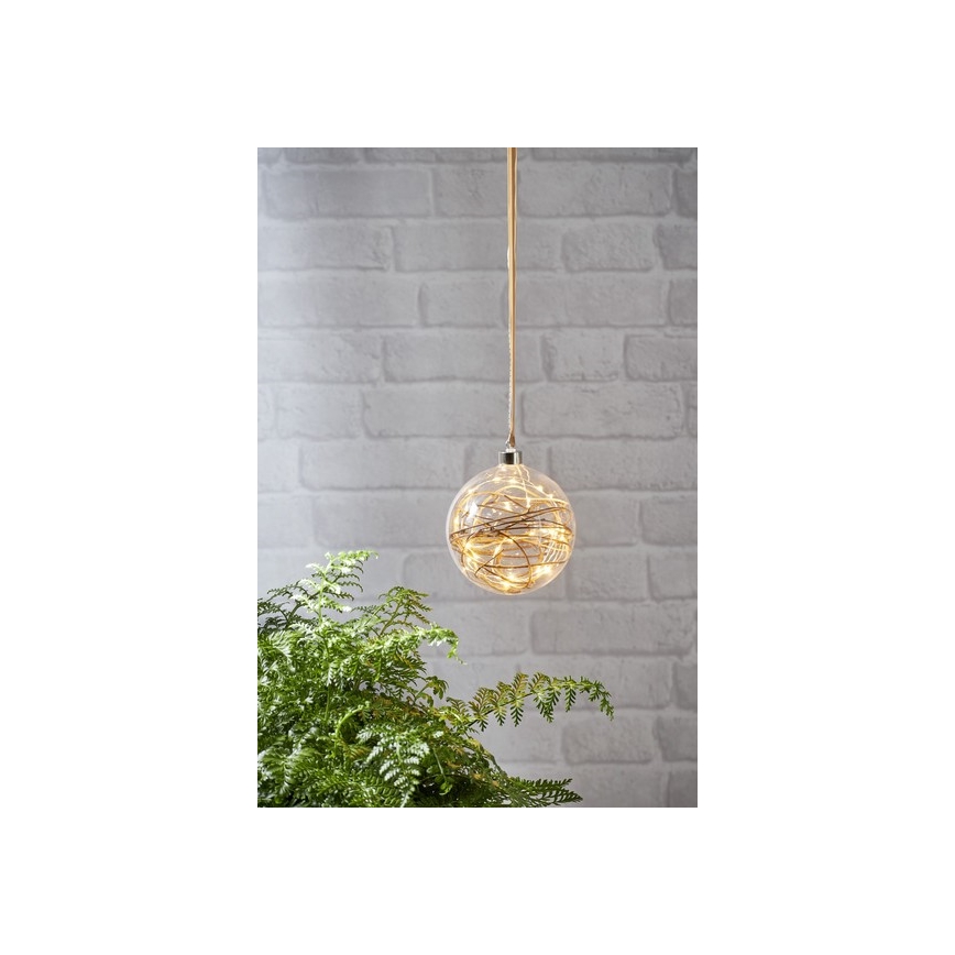 Eglo - LED Kalėdinė dekoracija GLOW 30xLED/0,064W/3/230V d. 15 cm