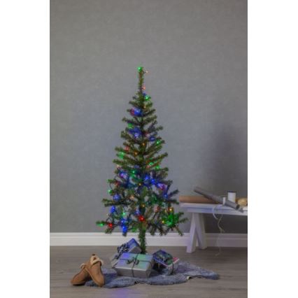 Eglo - LED Lauko Kalėdinė girlianda 80xLED 8m IP44 daugiaspalvė