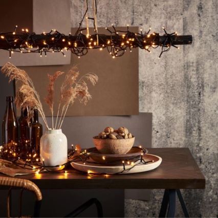 Eglo - lauko LED girlianda, 800 LED, 21 m, IP44, šiltai balta