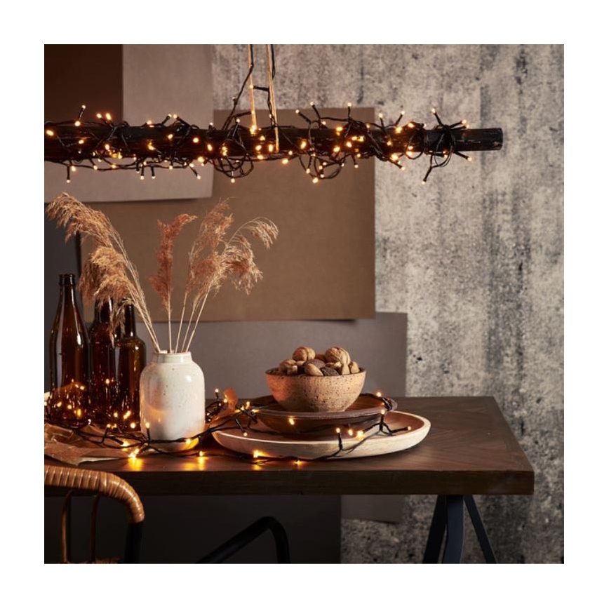 Eglo - lauko LED girlianda, 800 LED, 21 m, IP44, šiltai balta